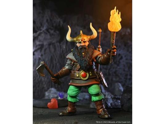 D&d Elkhorn Good Dwarf Fighter Ult Af Action Figura Neca