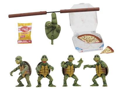 Neca Tartarughe Ninja (1990) Baby Turtles Accessory Set Action Figure