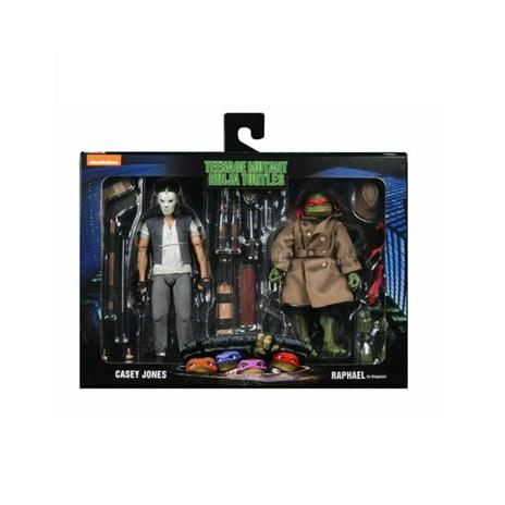 Action Figure 2-Pack Casey Jones & Raphael in Disguise 18 cm Teenage Mutant Ninja Turtles -Tartarughe Ninja Neca - 3