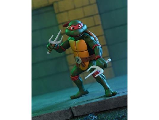 Tartarughe Ninja (cartoon) Action Figura Ultimate Raphael Vhs 18 Cm Neca