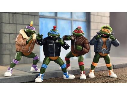 Tartarughe Ninja (cartoon) Action Figures 4-pack Punk Turtles 18 Cm Neca