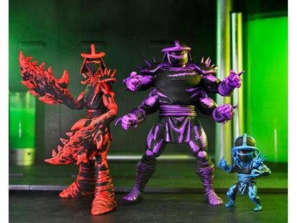 Tartarughe Ninja (mirage Comics) Action Figures Shredder Clones Box Set 18 Cm Neca