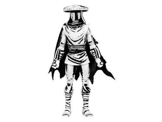 Tartarughe Ninja Action Figura Elite Foot Ninja Guard Black & White 18 Cm Neca