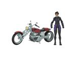 Tartarughe Ninja (the Last Ronin The Lost Years) Action Figura Casey Marie Con Last Ronin Motorcycle 18 Cm Neca