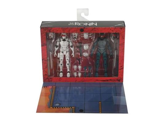 Tartarughe Ninja Last Ronin Synja Robots 2 Pack Af Action Figura Neca