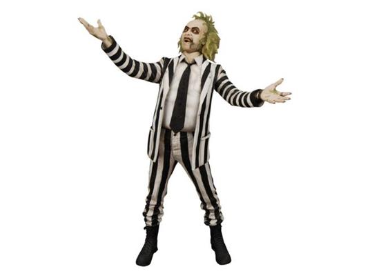 Beetlejuice 1988 Action Figura 1/4 Striped Suit Beetlejuice 45 Cm Neca