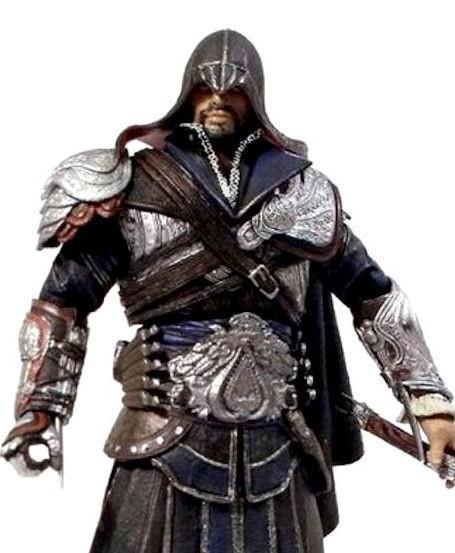 Assassin's Creed Brotherhood Ezio Auditore Onyx Hooded Action Figure