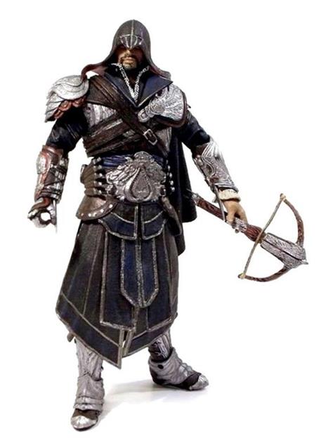 Assassin's Creed Brotherhood Ezio Auditore Onyx Hooded Action Figure - 4