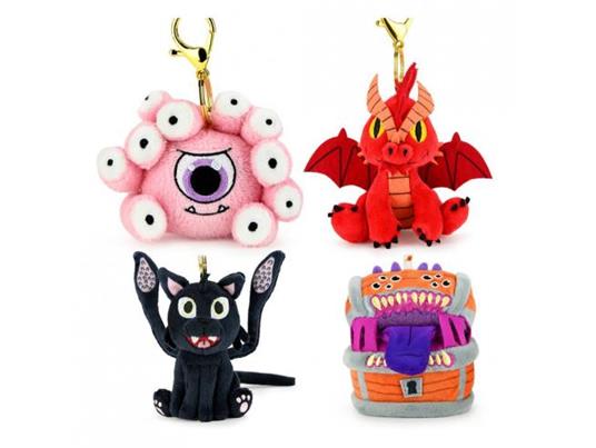 Dungeons & Dragons Peluche Ciondolos Wave 1 8 Cm Display (24) Wizkids