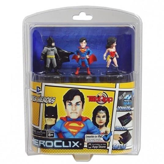 HeroClix Super Heroes DC TabApp Pack Batman Superman Wonder Woman - 2