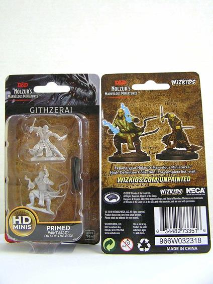 D&D. Nolzur's Marvelous Miniatures. Githzerai
