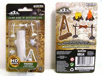 Wizkids Um Camp Fire & Sitting Log