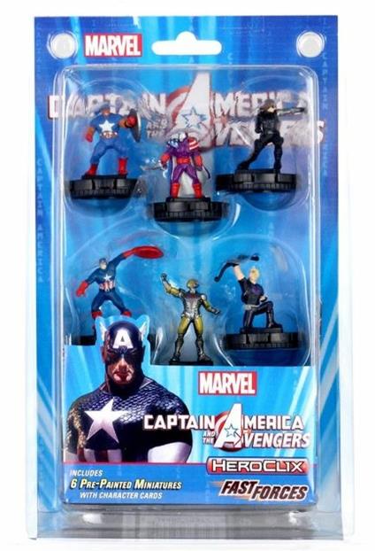 Mhc Cap.America & Avengers Fast Forces
