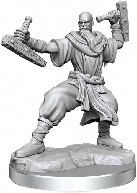 Dungeons & Dragons Frameworks Miniature Model Kit Human Monk Male - 2