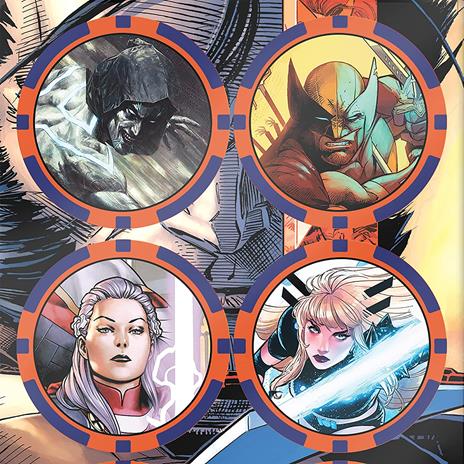Marvel Heroclix: X-men X Of Swords Dice E Token Pack Wizkids - 3