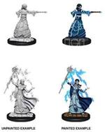 D&d Nolzur's Marvelous Miniatures Unpainted Miniatures Female Elf Wizard Case (6) Wizbambino