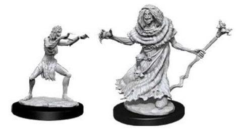 D&D Nolzur''s Marvelous Miniatures Unpainted Miniatures Sea Hag & Bheur Hag