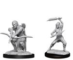 D&d Nolzur's Marvelous Miniatures Unpainted Miniatures Wildhunt Shifter Ranger Case (6) Wizbambino