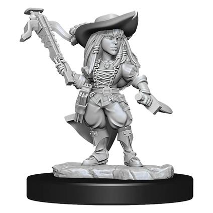 Pathfinder Battles Deep Cuts Unpainted Miniatures Gnome Bard Female