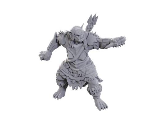 Pathfinder Deep Cuts Unpainted Miniatures Orc Brute Wizbambino