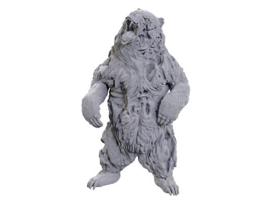 Wizbambino Deep Cuts Unpainted Miniature Zombie Grizzly Bear Wizbambino