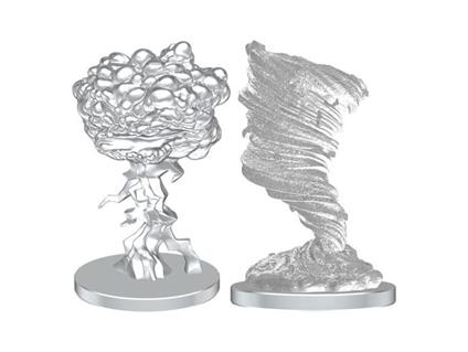 Pathfinder Deep Cuts Unpainted Miniatures Living Thunderclap & Living Whirlwind Wizbambino