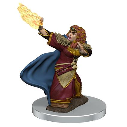 D&D Icons of the Realms Premium Miniature pre-painted Female Dwarf Wizard