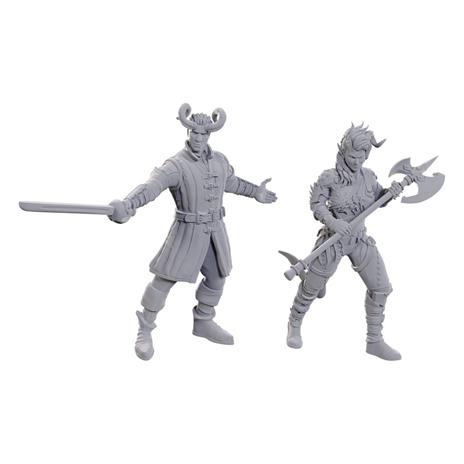 Wizkids - D&D Nolzur''s Marvelous Miniatures - Unpainted Miniature Wyll & Karlach
