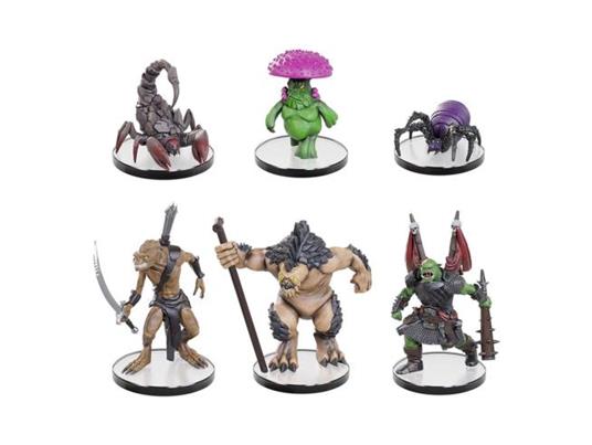 Pathfinder Battles Pre-painted Miniatures 6-pack Cave Lurkers Boxed Set Wizbambino