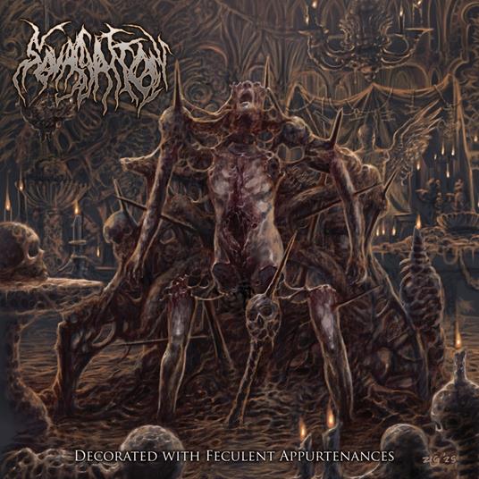 Decorated With Feculent Appurtenances - CD Audio di Squassation