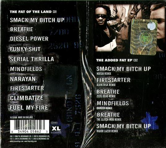 The Fat of the Land (Expanded Edition) - CD Audio di Prodigy - 2