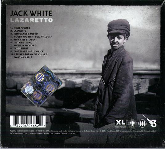 Lazaretto - CD Audio di Jack White - 2