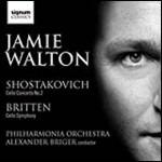 Concerto per violoncello n.2 - Sinfonia per violoncello e orchestra - CD Audio di Benjamin Britten,Philharmonia Orchestra,Jamie Walton,Alexander Briger