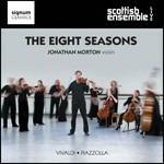 Le otto stagioni - CD Audio di Astor Piazzolla,Antonio Vivaldi,Scottish Ensemble,Jonathan Morton