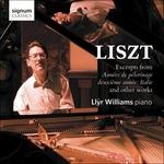 Années de pèlerinage (Selezione) - CD Audio di Franz Liszt