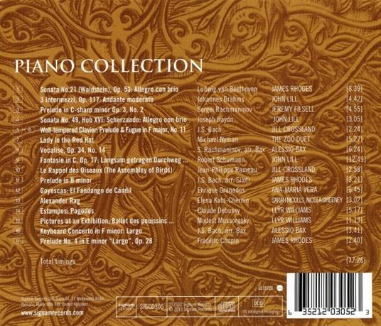 Collection. Piano - CD Audio - 2