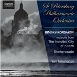 La leggenda della città invisibile di Kitezh - Sheherazade - CD Audio di Nikolai Rimsky-Korsakov,Yuri Temirkanov,Orchestra Filarmonica di San Pietroburgo