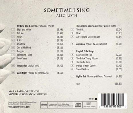 Sometines I Sing - CD Audio di A. Roth - 2