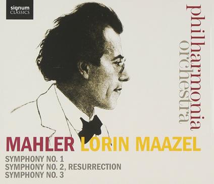 Symphonies No. 1 - 3 - CD Audio di Gustav Mahler