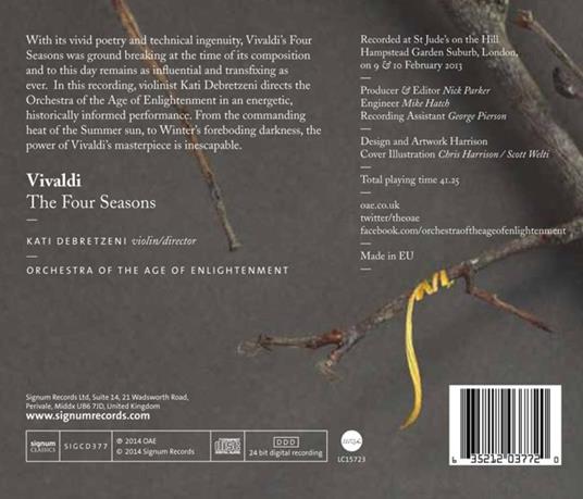 Four Seasons - CD Audio di Antonio Vivaldi - 2