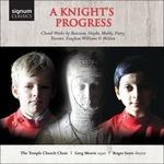 A Knightly Progress - CD Audio di Temple Church Choir