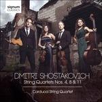 Quartetti per Archi n.4, 8 & - CD Audio di Dmitri Shostakovich