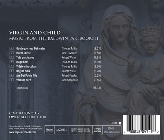 Musica sacra - CD Audio di John Tavener,Thomas Tallis,Robert Fayrfax,Contrapunctus - 2