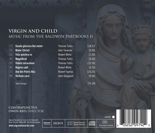 Musica sacra - CD Audio di John Tavener,Thomas Tallis,Robert Fayrfax,Contrapunctus - 3
