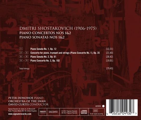 Concerti per Pianoforte n.1, n.2 - CD Audio di Dmitri Shostakovich - 2