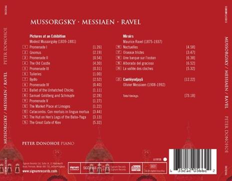 Mussorgsky-Messiaen-Ravel - CD Audio di Peter Donohoe - 2