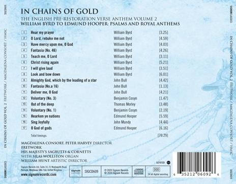 In Chains Of Gold Vol.2 - CD Audio di Fretwork-Magdalena Consort-Majestys Sagbutts & Cornetts - 2