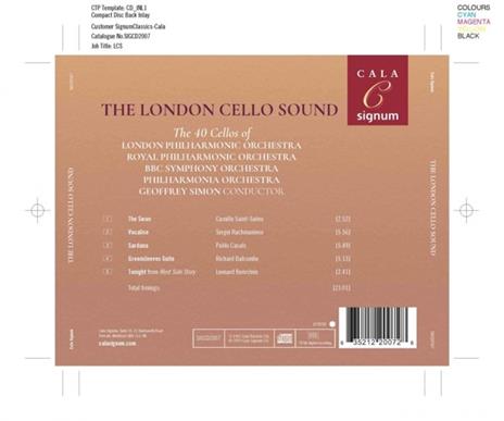 London Cello Sound - CD Audio di Geoffrey-Lso Simon - 2