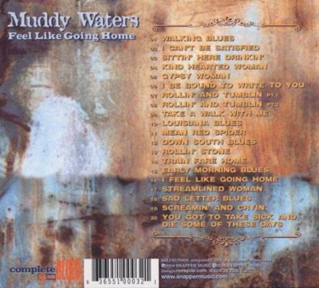 Feel Like Going Home - CD Audio di Muddy Waters - 2