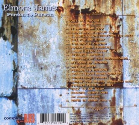 Person to Person - CD Audio di Elmore James - 2
